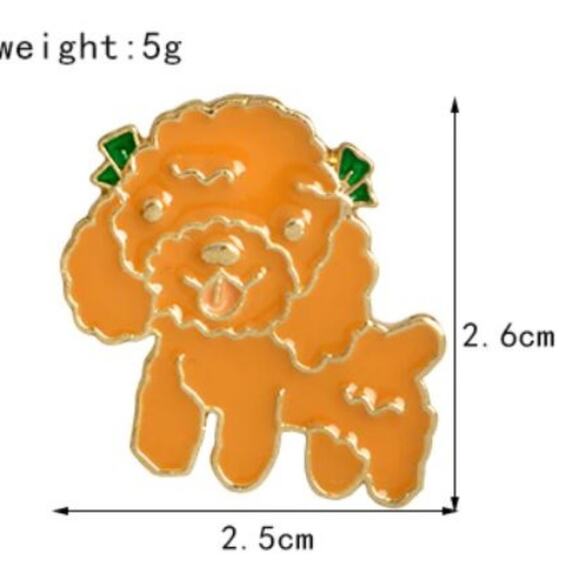 Puppy Dog Pin Brooch - Picture 1 of 3